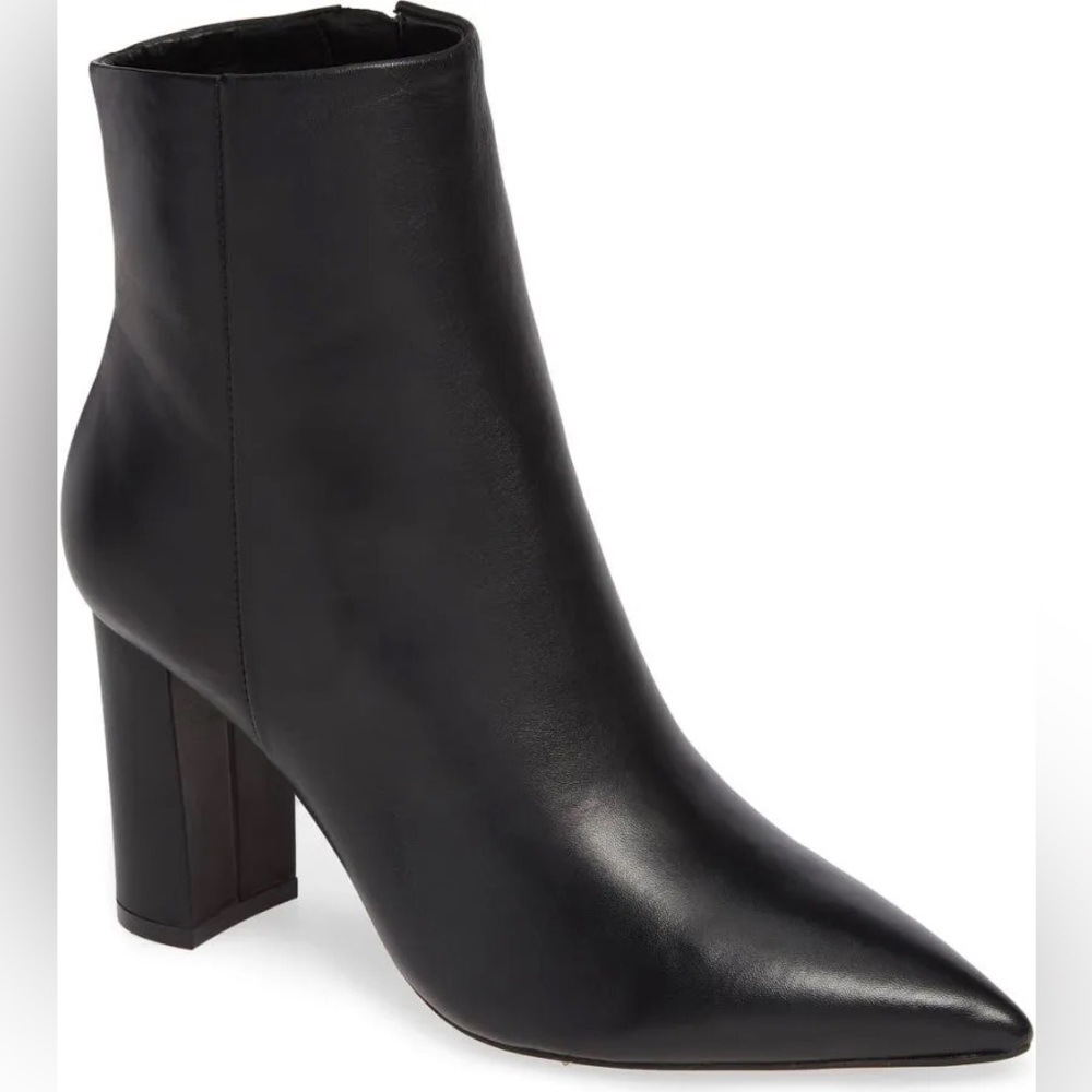 NWT Black leather Boots